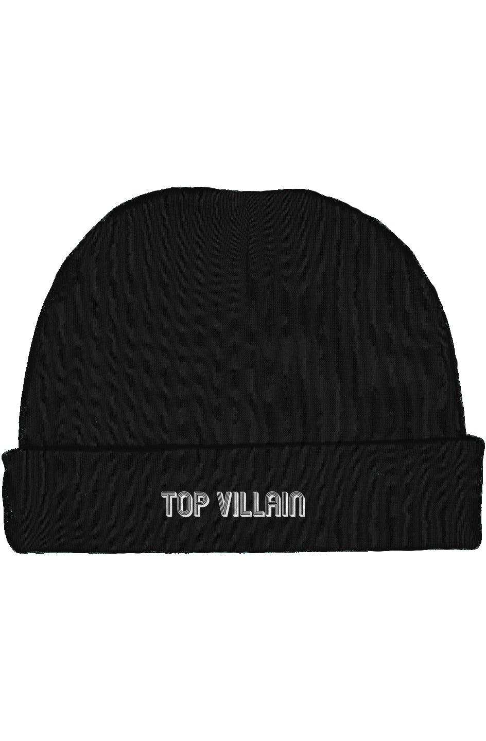 Top Villain Pink Infant Baby Rib Cap