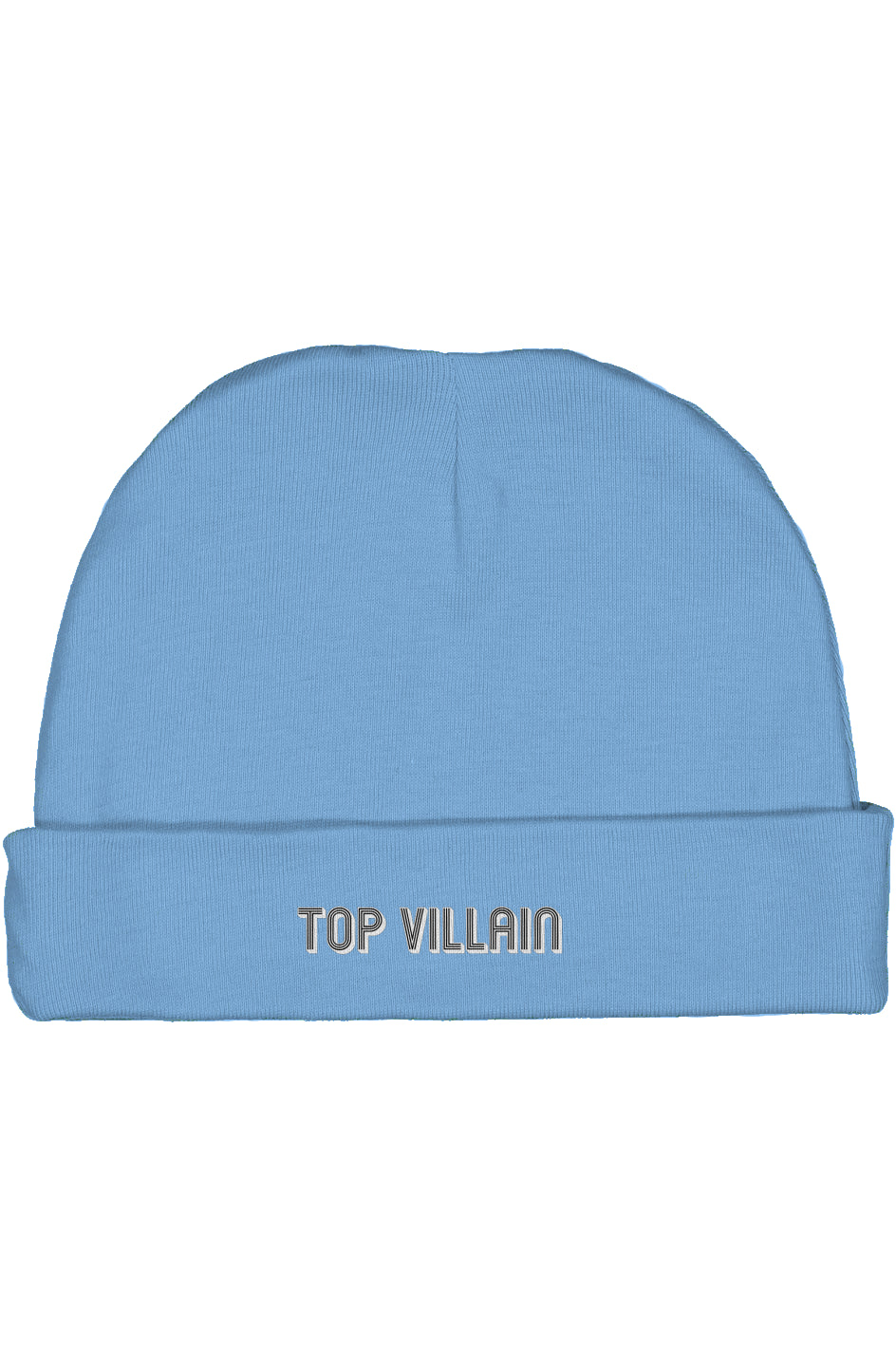 Top Villain Pink Infant Baby Rib Cap