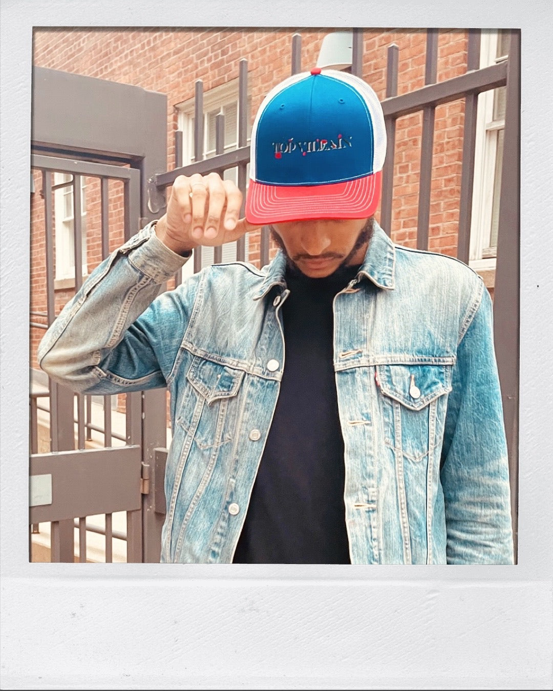 Rose Rich Top Villain Hat