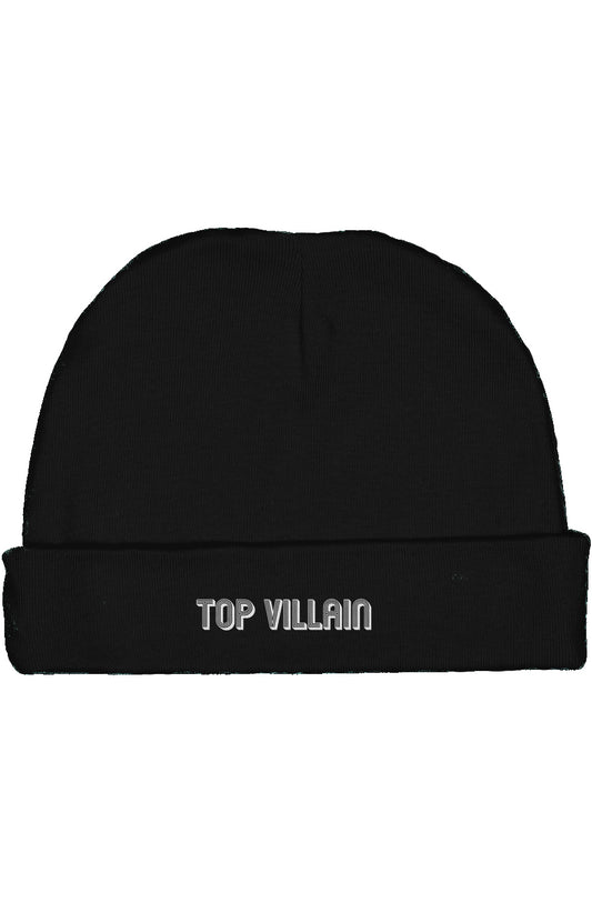 Top Villain Pink Infant Baby Rib Cap