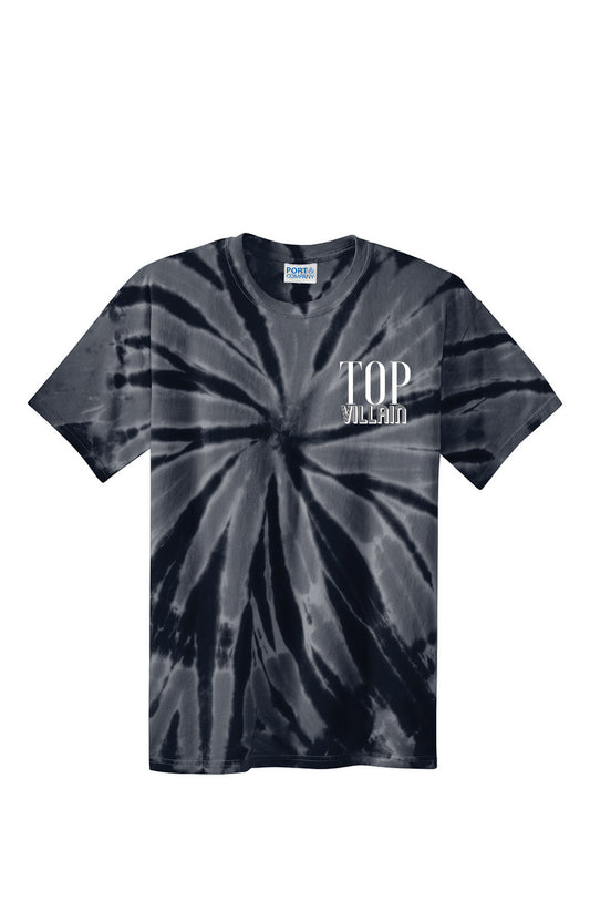 Top Villain Dark Tie Dye Tee