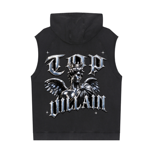 Top Villain Men's Sleeveless Hoodie