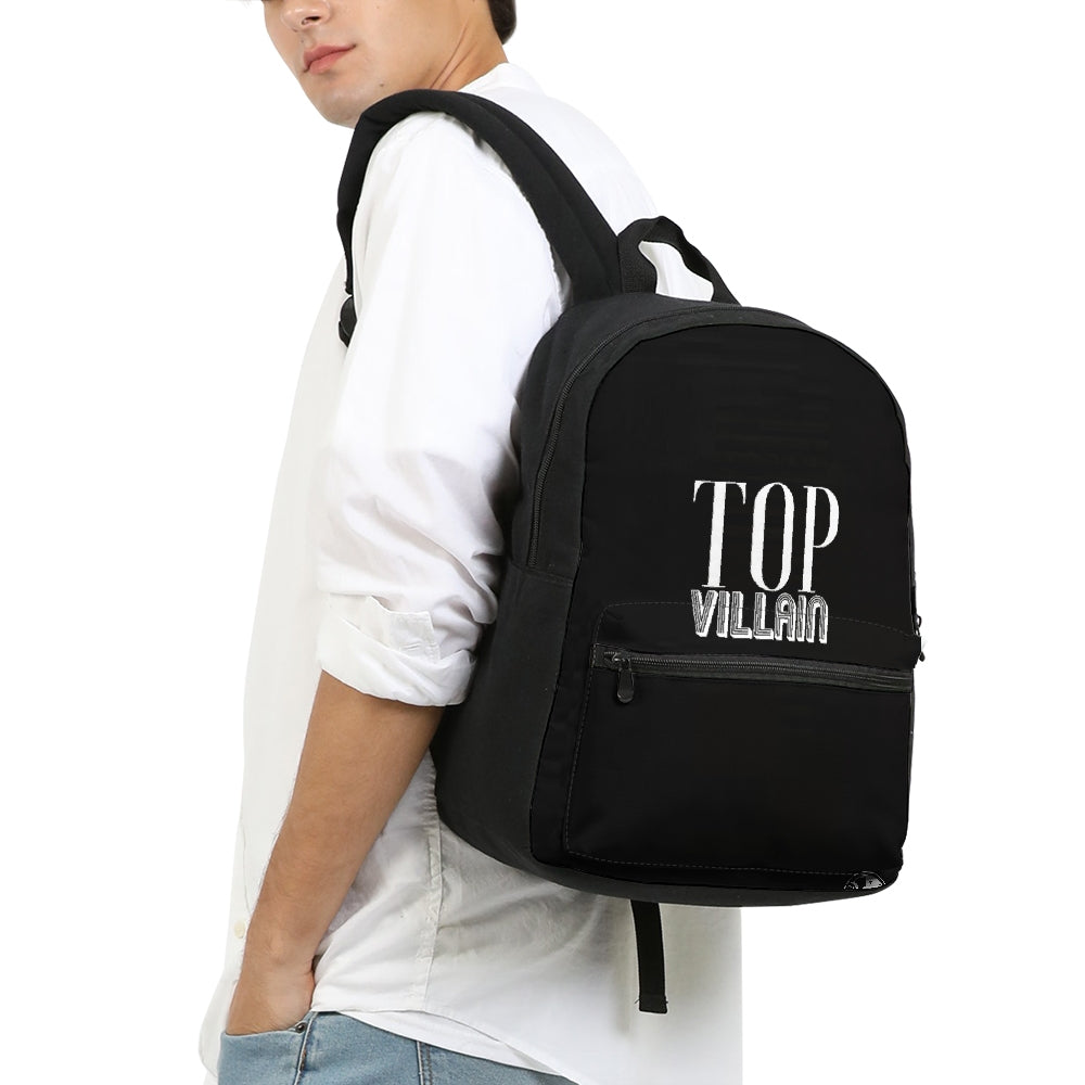 Top Villain Small Canvas Backpack