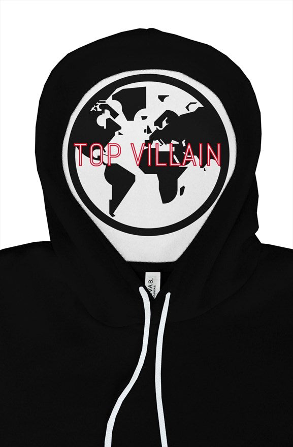 Top Villain Mens pullover hoody