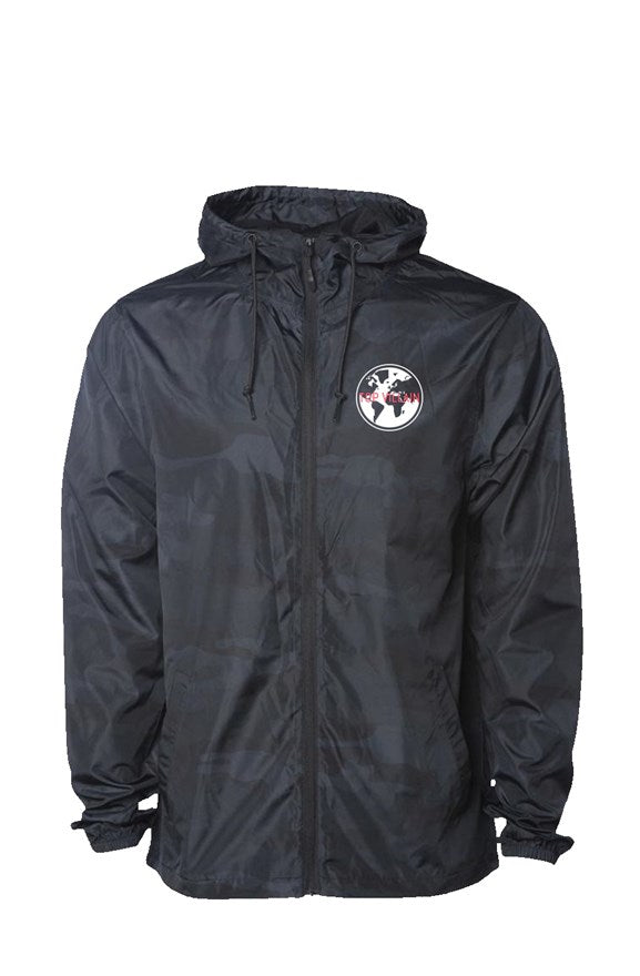 Black Top Villain Water Resistant Windbreaker