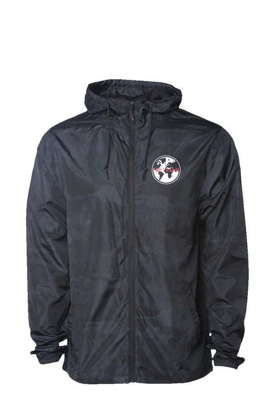 Black Top Villain Water Resistant Windbreaker