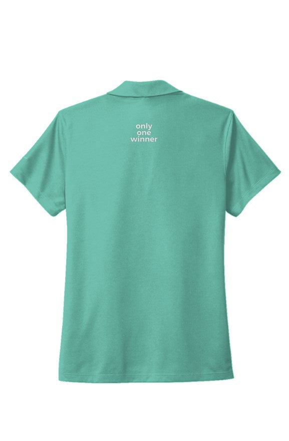 Nike Ladies Dri-FIT Micro Pique 2.0 Polo Mint Colo