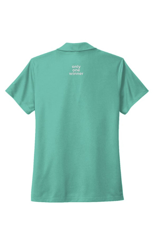 Nike Ladies Dri-FIT Micro Pique 2.0 Polo Mint Colo