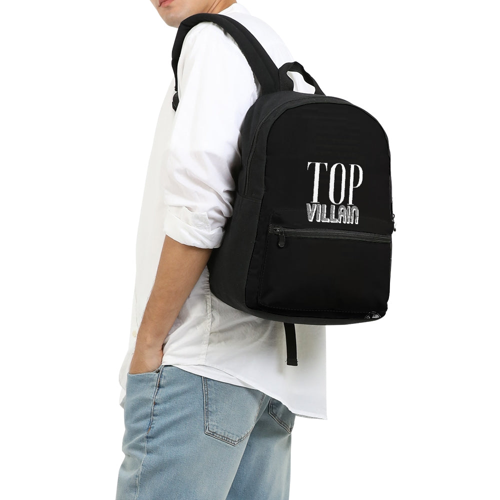 Top Villain Small Canvas Backpack